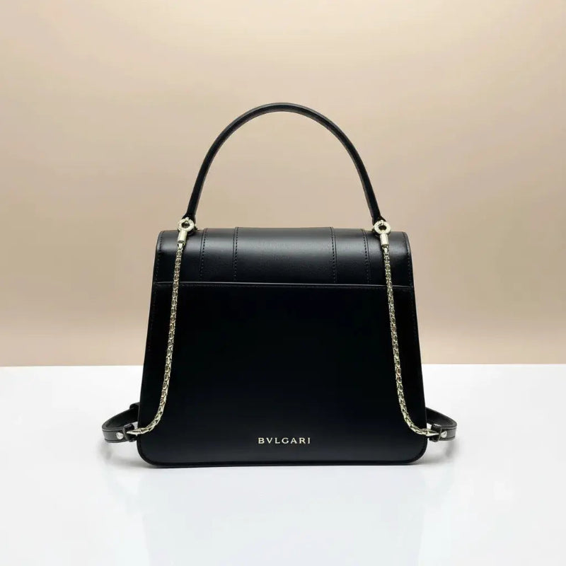 Serpentia Noir Charm Bag