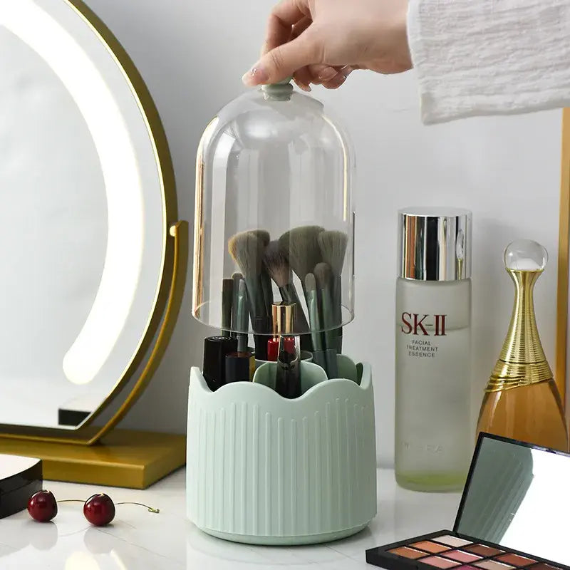 Organisateur de maquillage rotatif à 360°