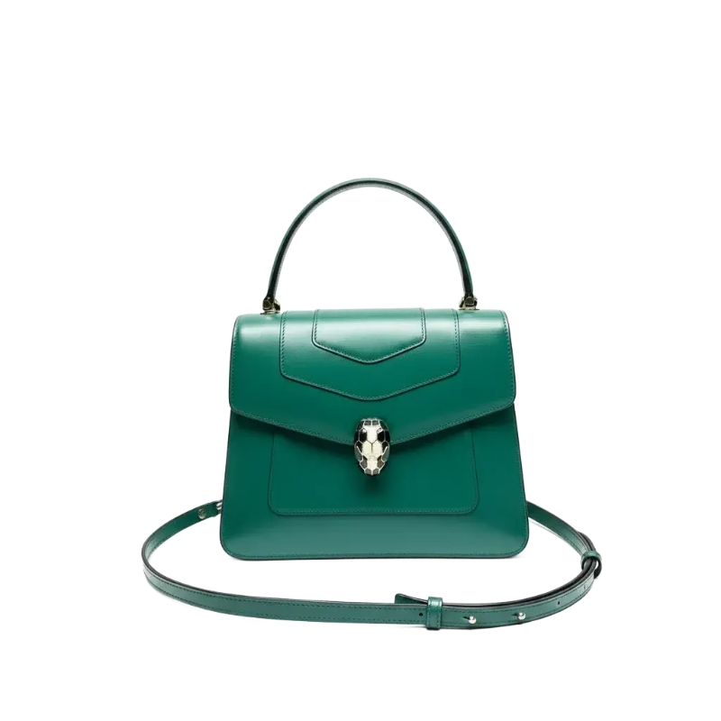 Serpentia Noir Charm Bag