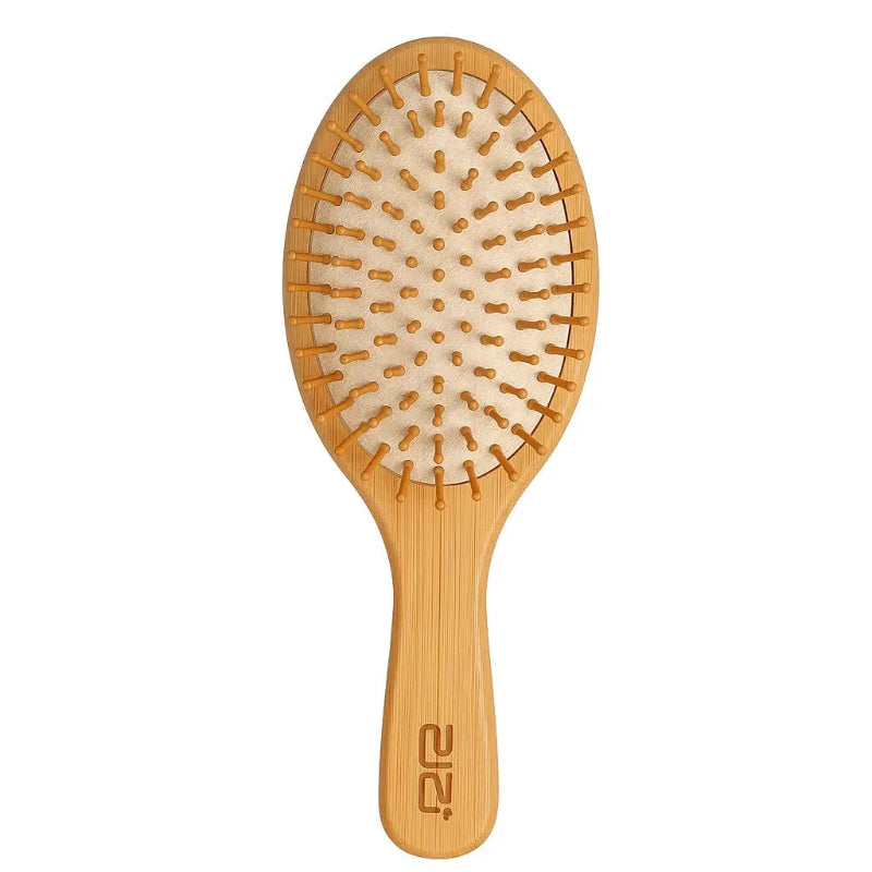 Brosse à cheveux anti-frisottis en bambou 