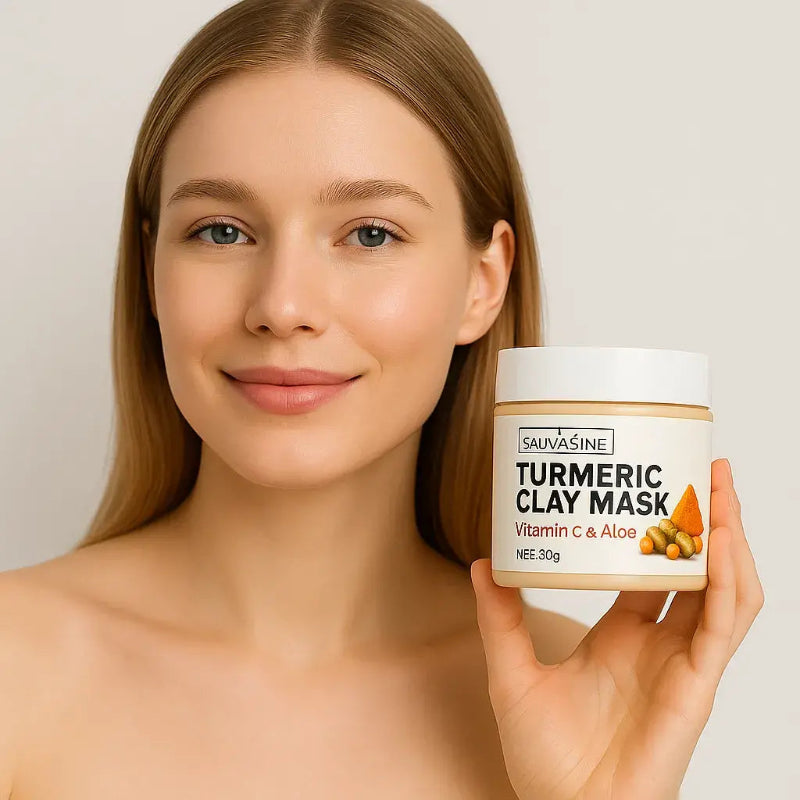 Masque visage au curcuma et à la vitamine C - 50 g
