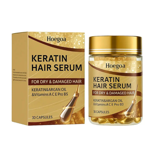 Sérum capillaire doré 