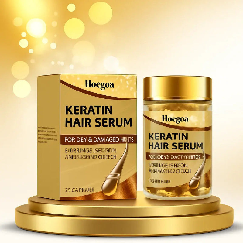 Sérum capillaire doré 