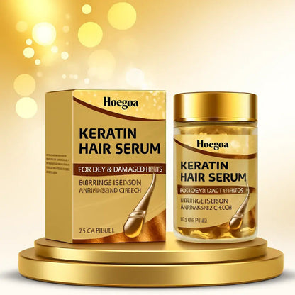 Sérum capillaire doré 