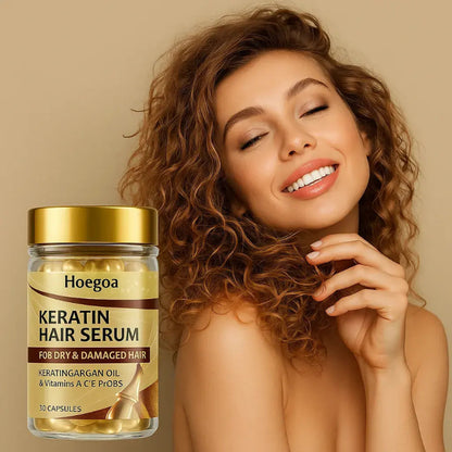 Sérum capillaire doré 